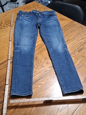 AG ADRIANO GOLDSCHMIED Jeans Womens 28 BLUE LEGGING ANKLE Pants Used Denim